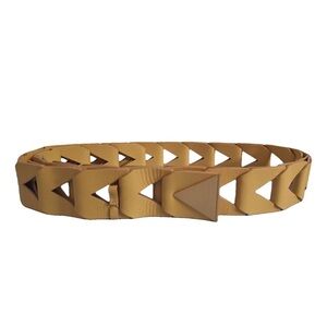 Bottega Veneta French Cutout Leather Belt